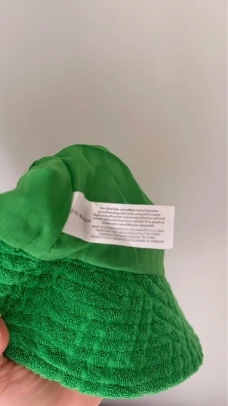 Primark Primark Green Waffle Towelling Bucket one size