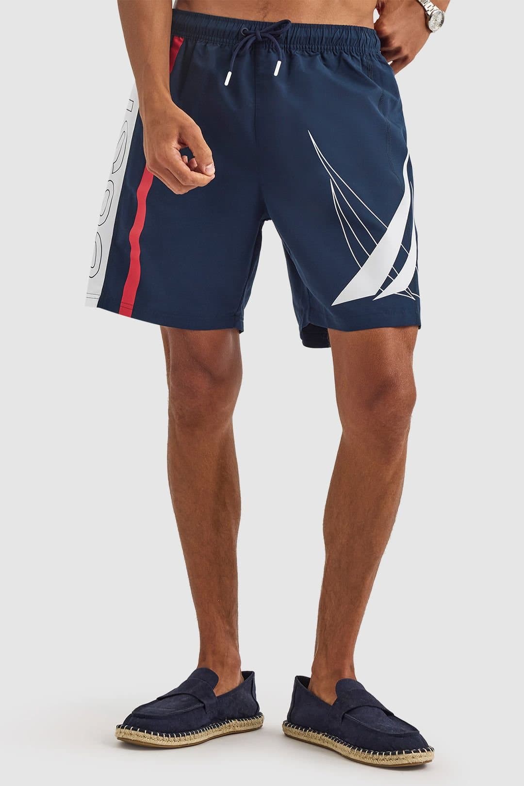 Nautica Nautica Men's Dark Navy Ronan Swim Short