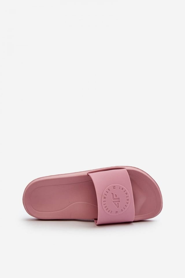Love Lace Love Lace Women's Textured Molded Insole EVA Foam Flip Flops for Beach Walks in Pink - 2