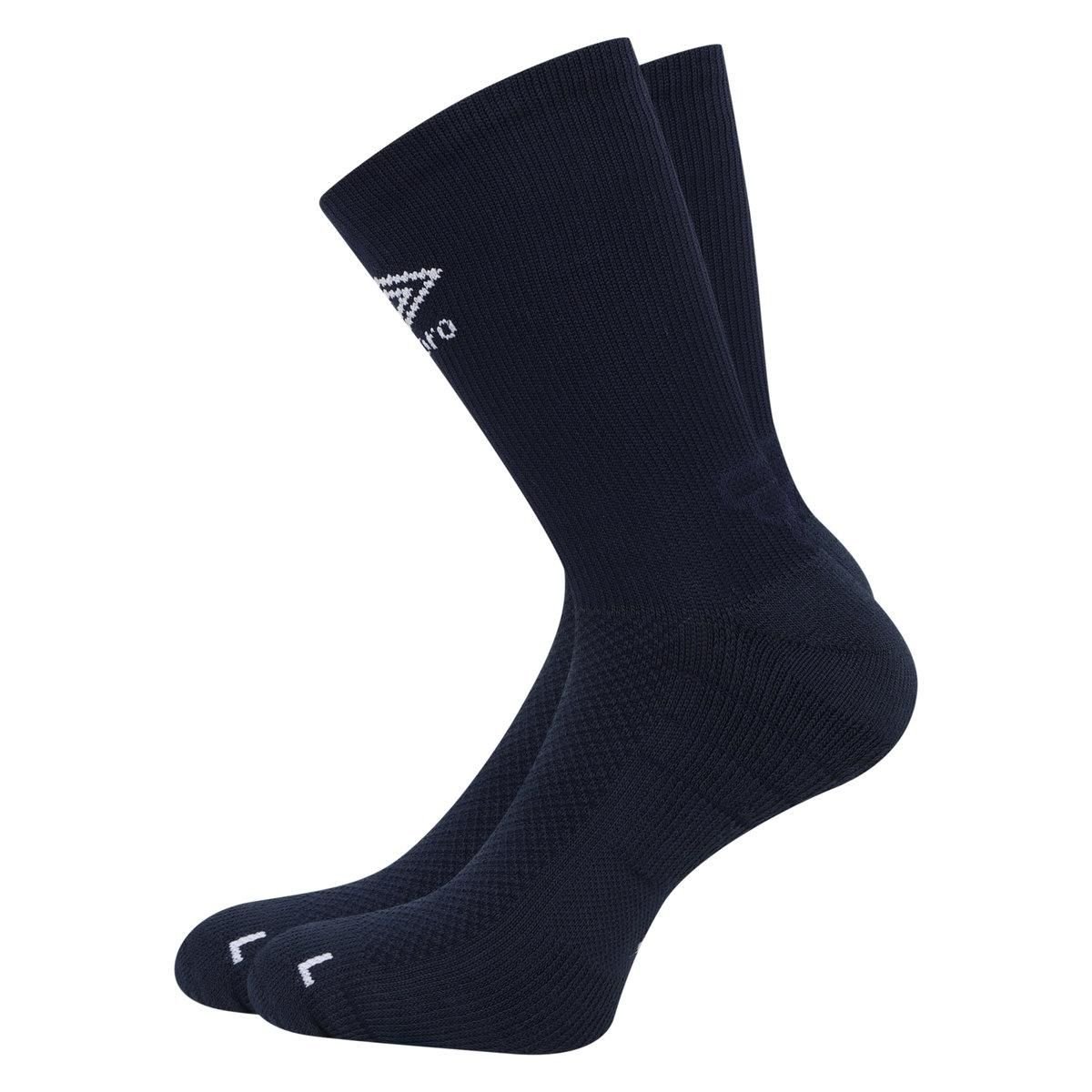 Umbro Umbro Men's Pro Tech Logo Socks in Dark Navy - 1