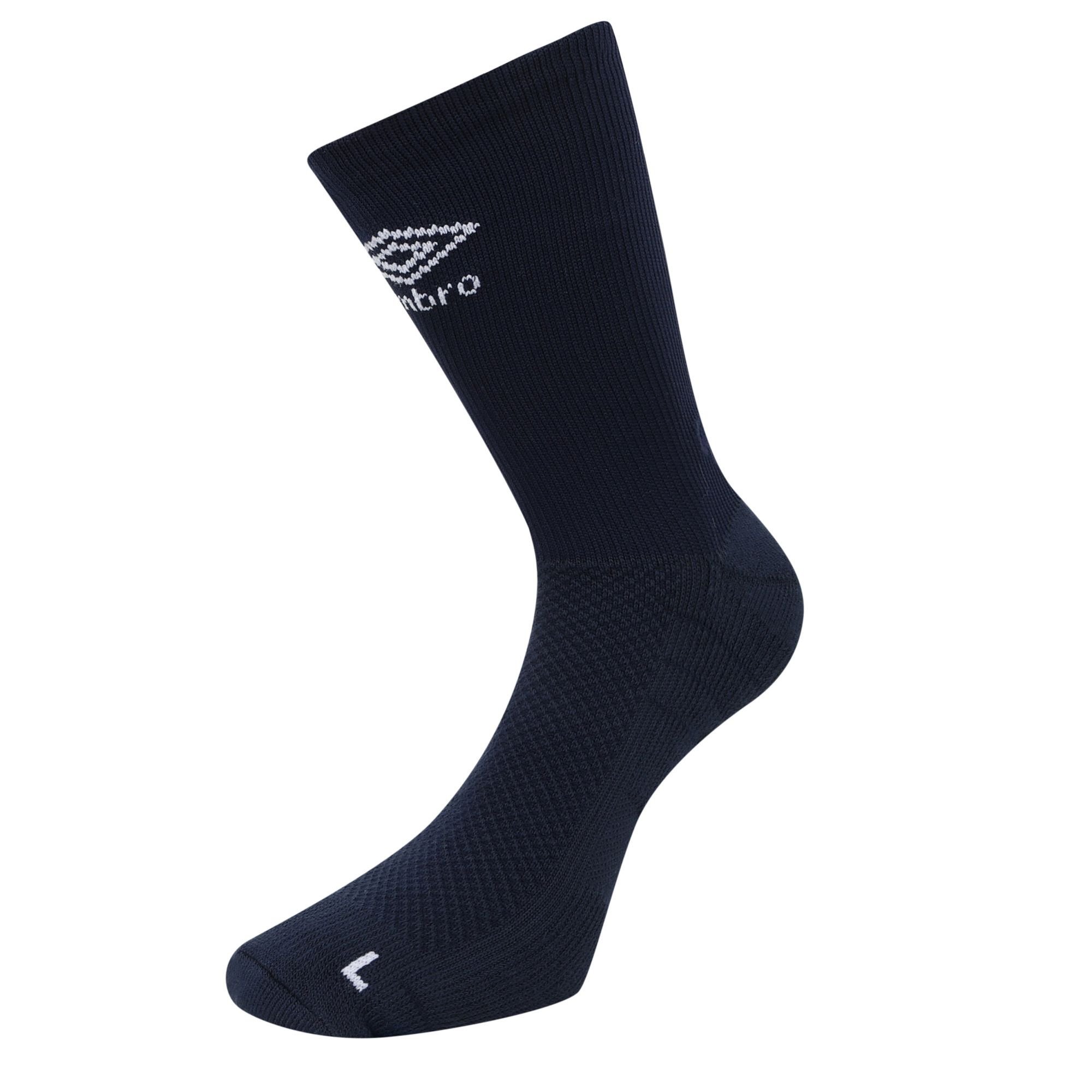Umbro Umbro Men's Pro Tech Logo Socks in Dark Navy - 2