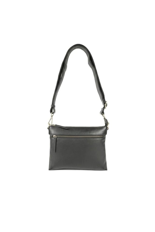 Jones Bootmaker Jones Bootmaker Women's Wynne Leather Crossbody Bag in Black - 2