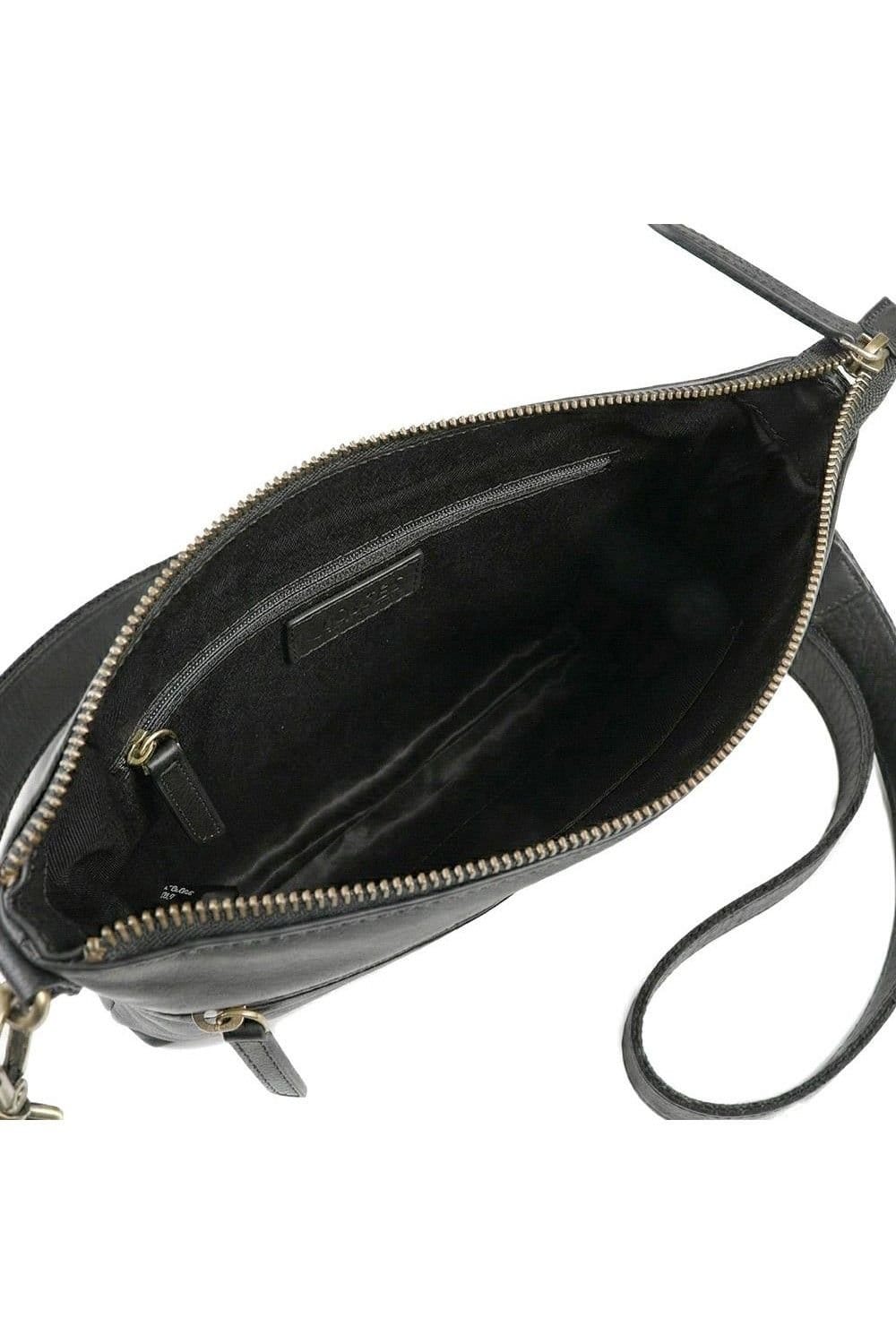 Jones Bootmaker Jones Bootmaker Women's Wynne Leather Crossbody Bag in Black - 4