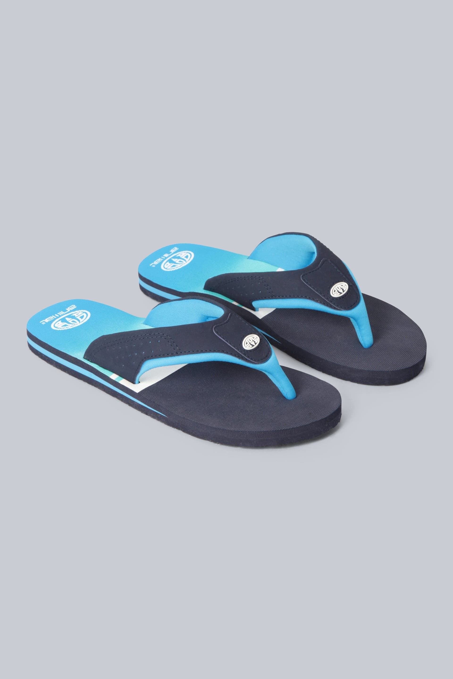 Animal Animal Dark Blue Jekyl Flip Flops for Men