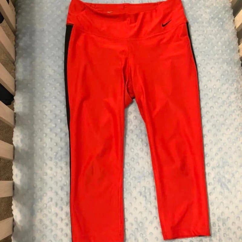 Nike Nike Dri Fit Red Sports Legging