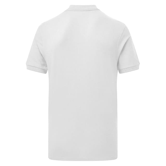 SG SG Men's Polycotton Short Sleeve Polo Shirt in White - 2