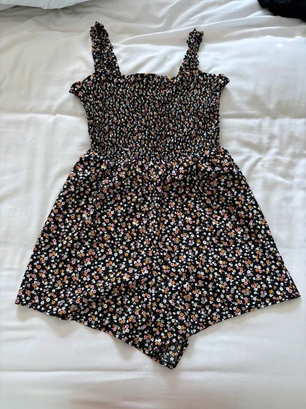 New Look Flowery Playsuit