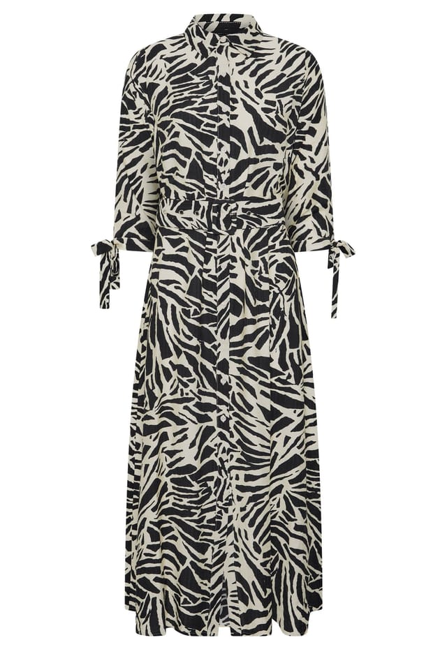 Star By Julien Macdonald Star by Julien Macdonald Women's Printed Maxi Shirt Dress in Black - 2