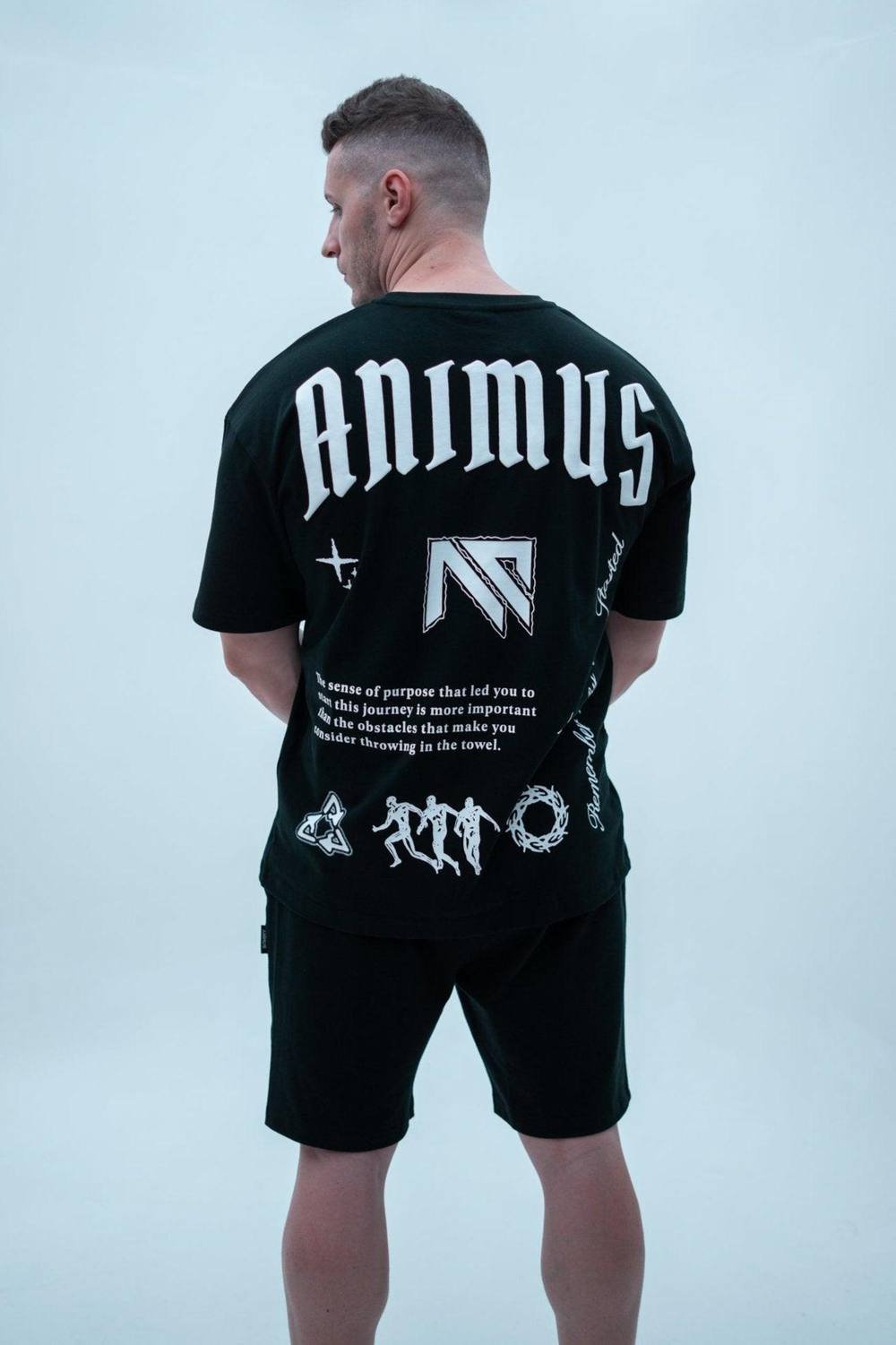 Animus Animus Men's Momentum Zeus Set in Black - 2