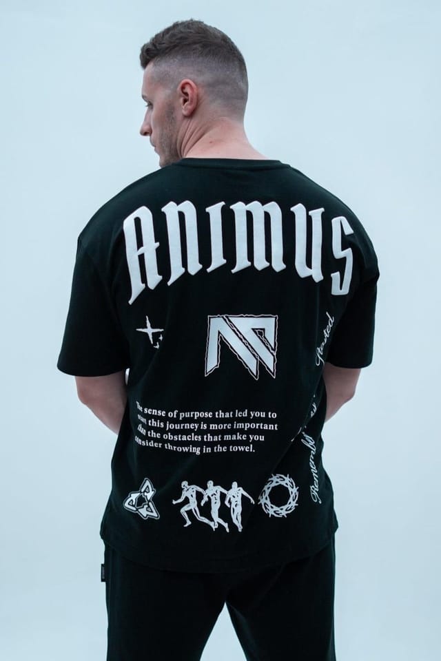 Animus Animus Men's Momentum Zeus Set in Black - 2