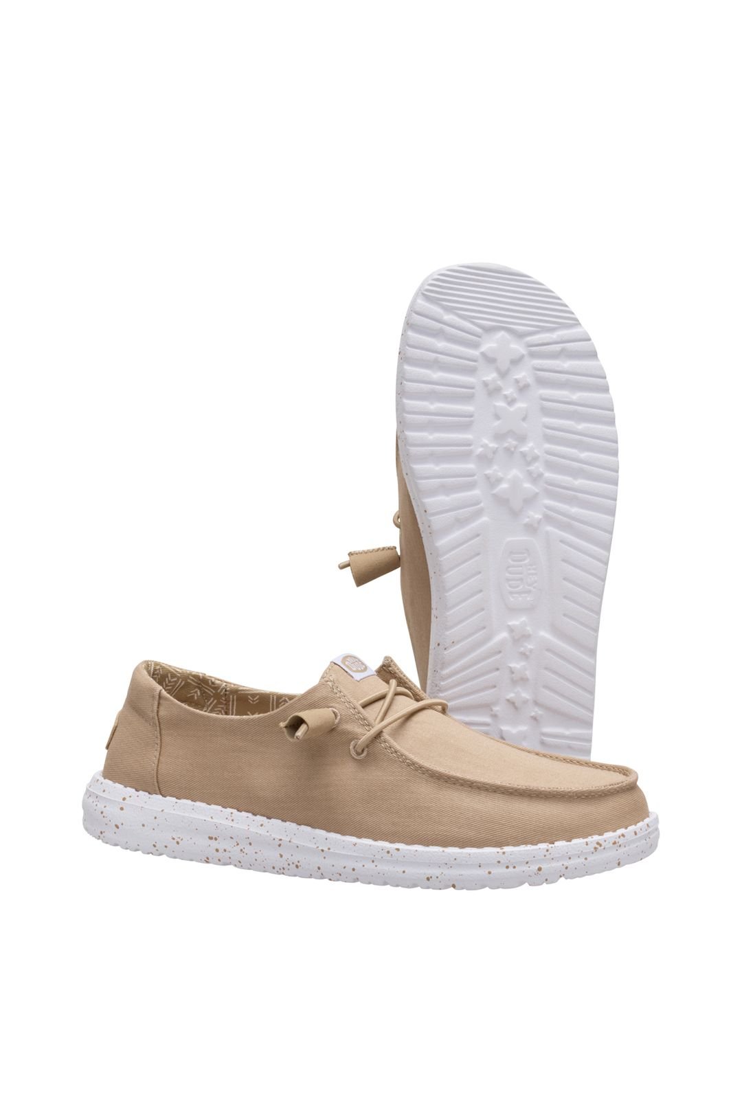 HEY DUDE HEY DUDE Women's Wendy Stretch Canvas Tan Incense in Neutral - 3