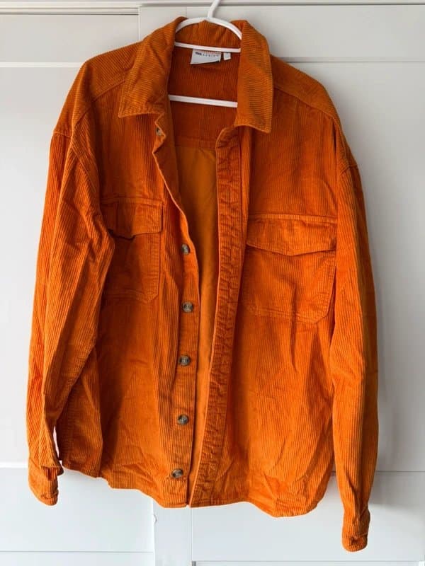 ASOS Design ASOS Design Cord Shirt - Orange