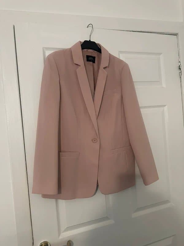 Papaya Beautiful Beautiful Pink Blazer Size 14