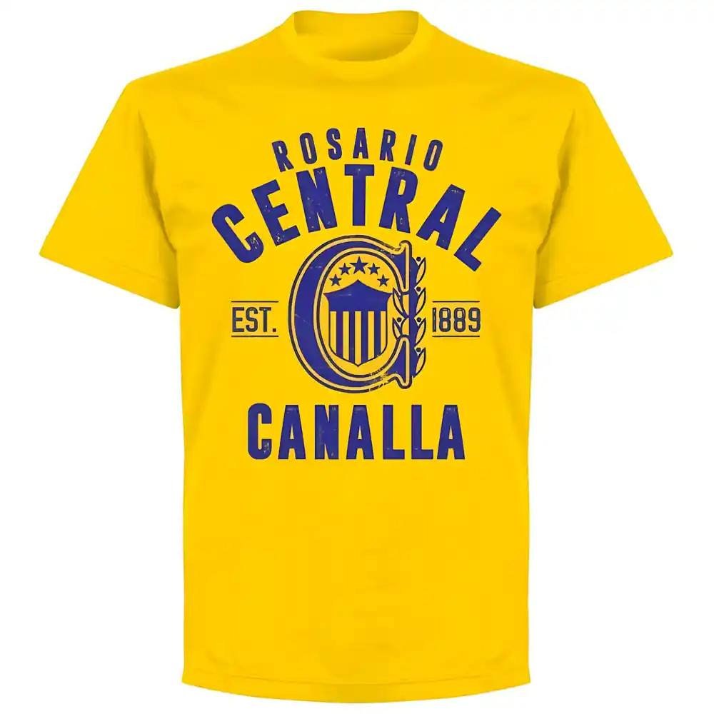 Rosario Central Rosario Central Men's Established T‑Shirt in Yellow - 3