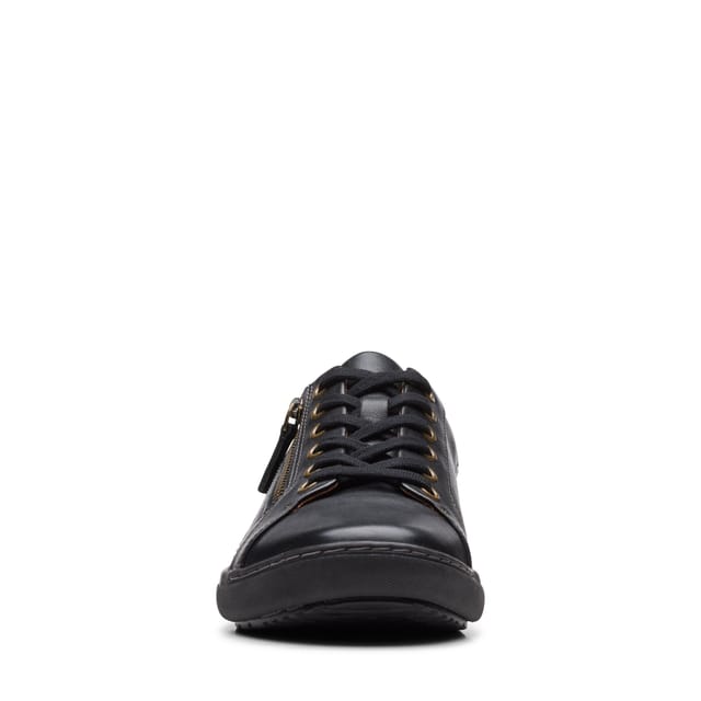 Clarks Clarks Women's Nalle Lace Black/Black Trainers in Black - 3