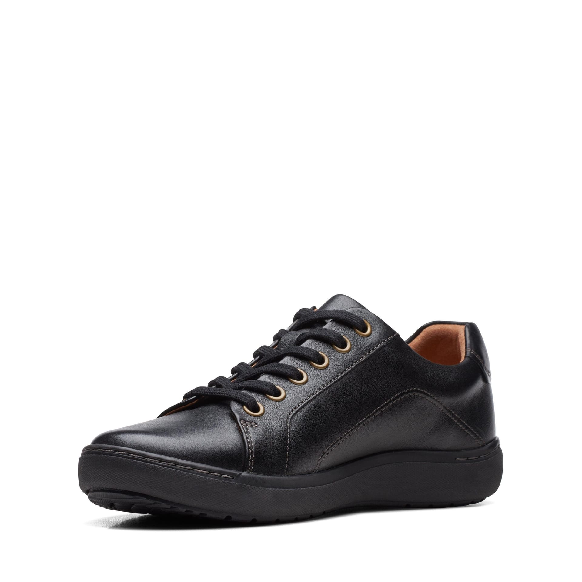 Clarks Clarks Women's Nalle Lace Black/Black Trainers in Black - 4