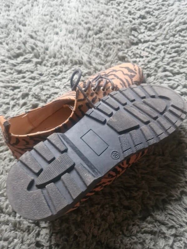 Topshop Brogues, animal print