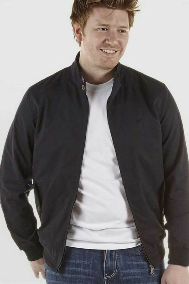 Duke Clothing Duke Clothing Men's D555 Windsor Kingsize Jacket in Black - 3
