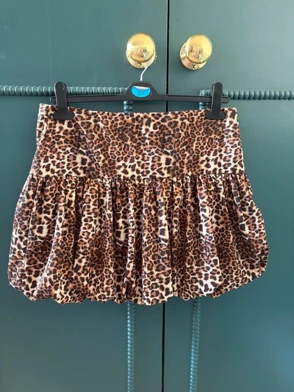 ASOS Leopard Print Skirt