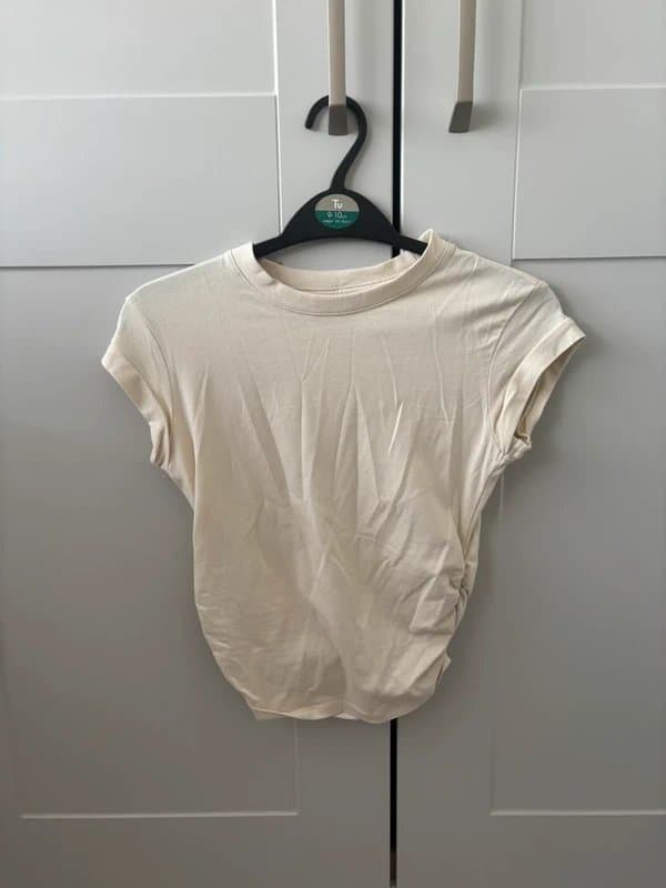 Bershka Ruched crop top