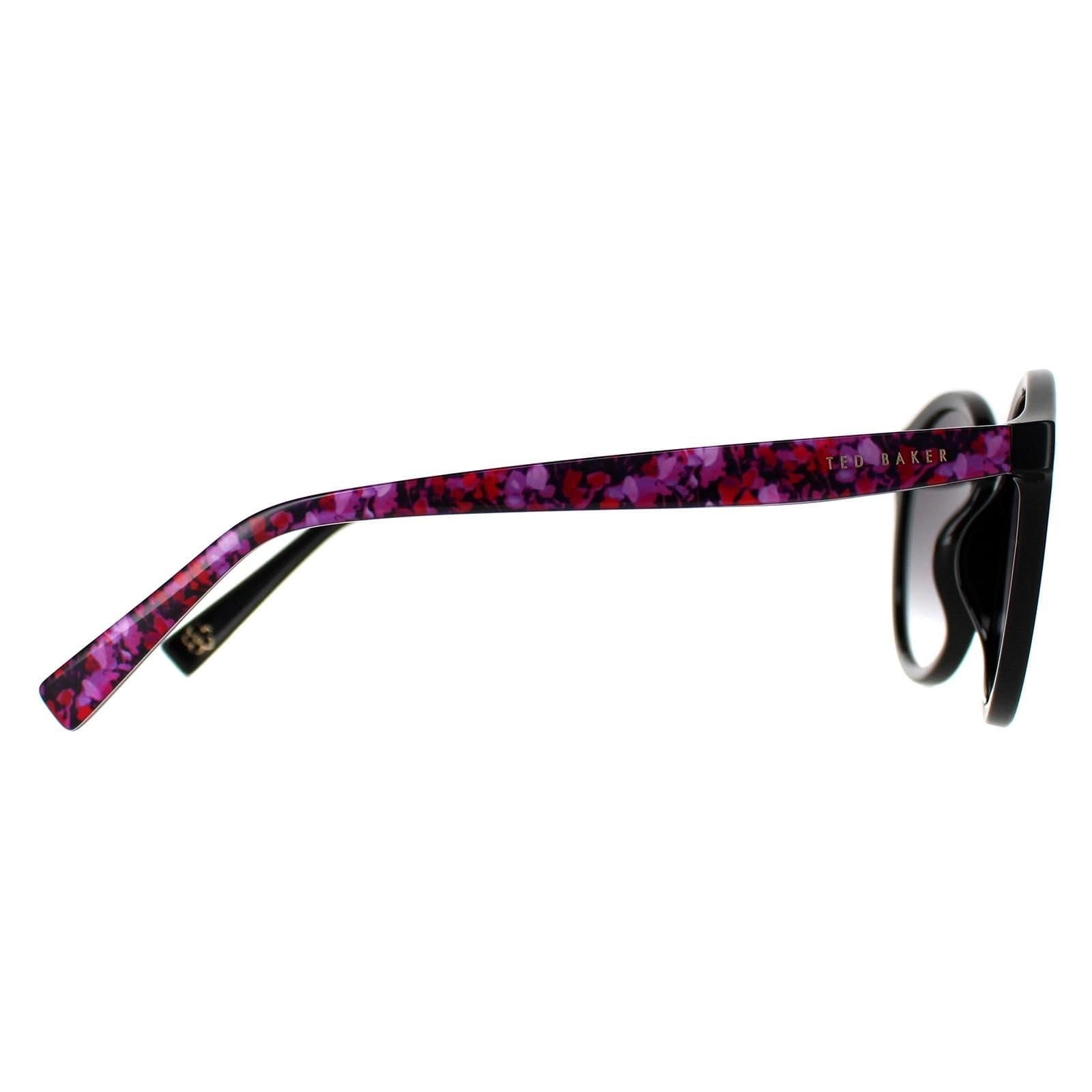 Ted Baker Ted Baker Women's Round Black Black Gradient TB1677 Fleur - 4