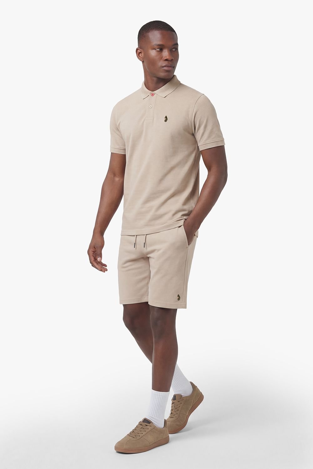 Luke 1977 Luke 1977 Men's New Mead Polo & Short Set in Stone - 3