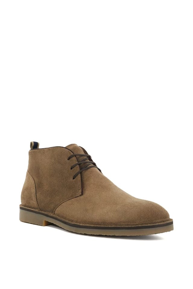 Dune London Dune London Men's 'Cashed' Suede Chukka Boots in Natural - 2