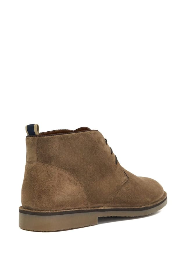 Dune London Dune London Men's 'Cashed' Suede Chukka Boots in Natural - 3
