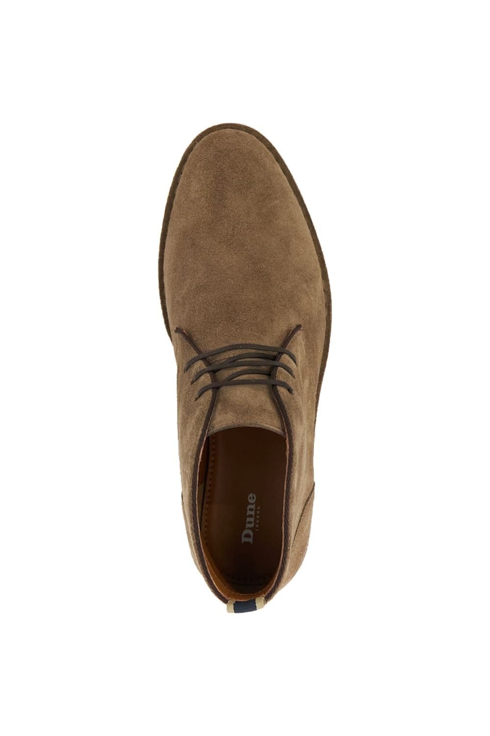 Dune London Dune London Men's 'Cashed' Suede Chukka Boots in Natural - 4