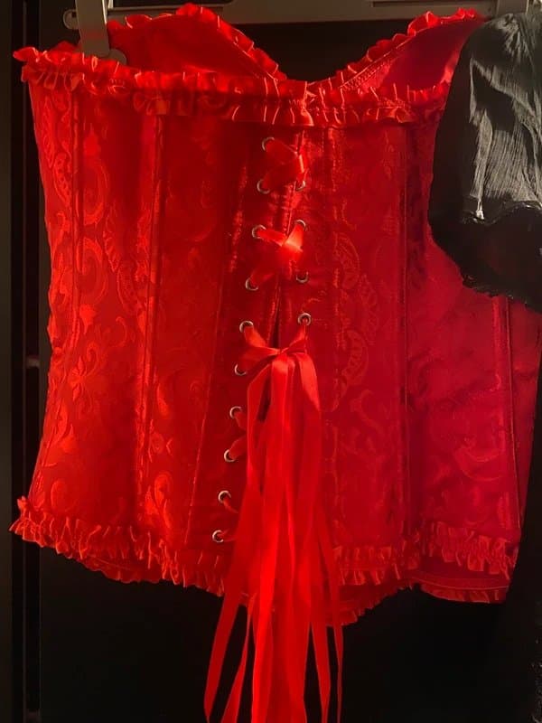 New Look Two corsets size 10 black one Y2K