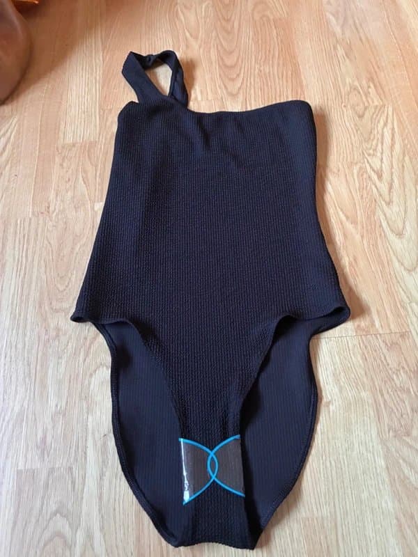 ASOS Bnwt asos one shoulder body ribbed one size