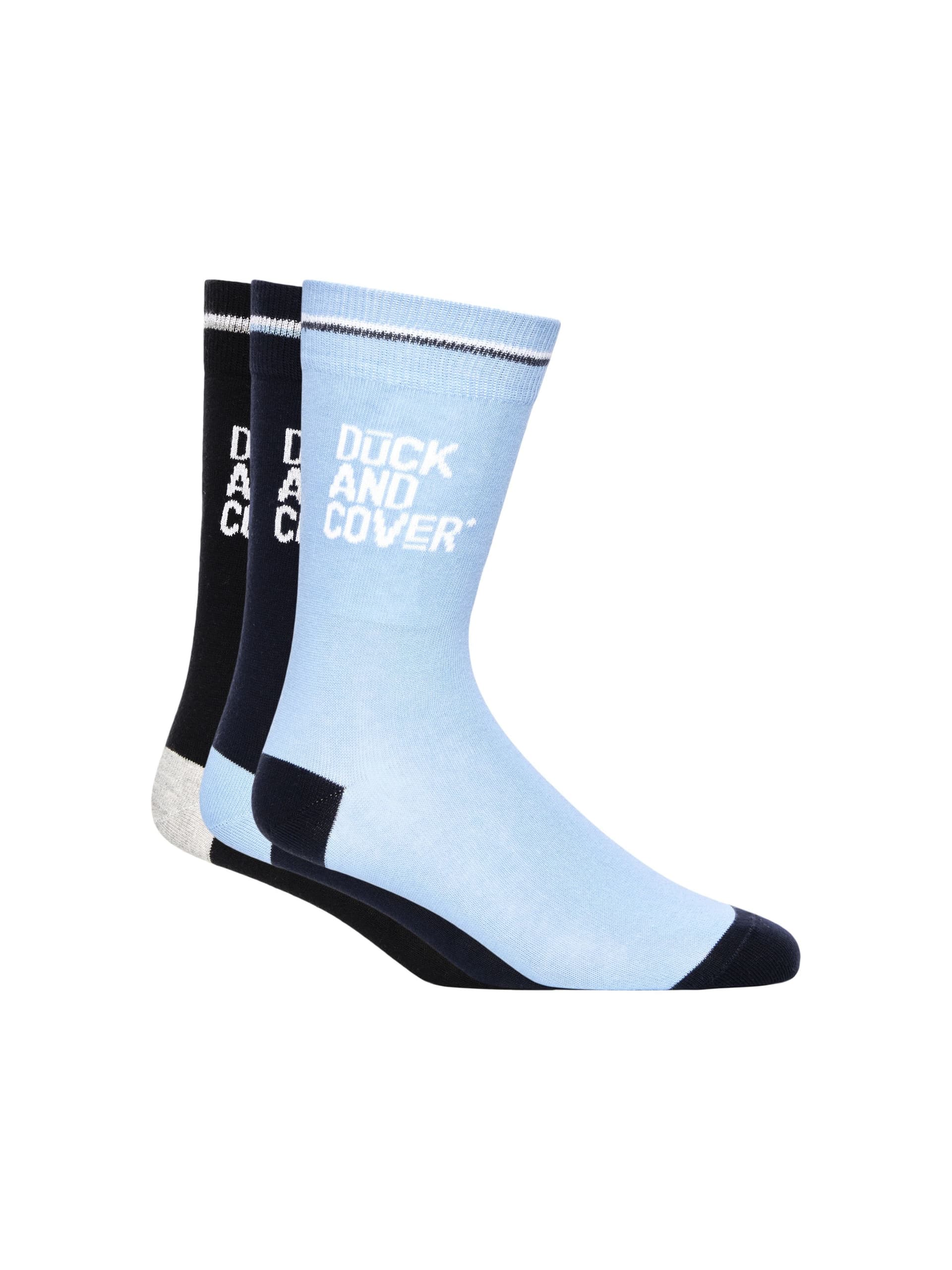 Duck&Cover Duck&Cover Men's Drenor Socks 3 Pack