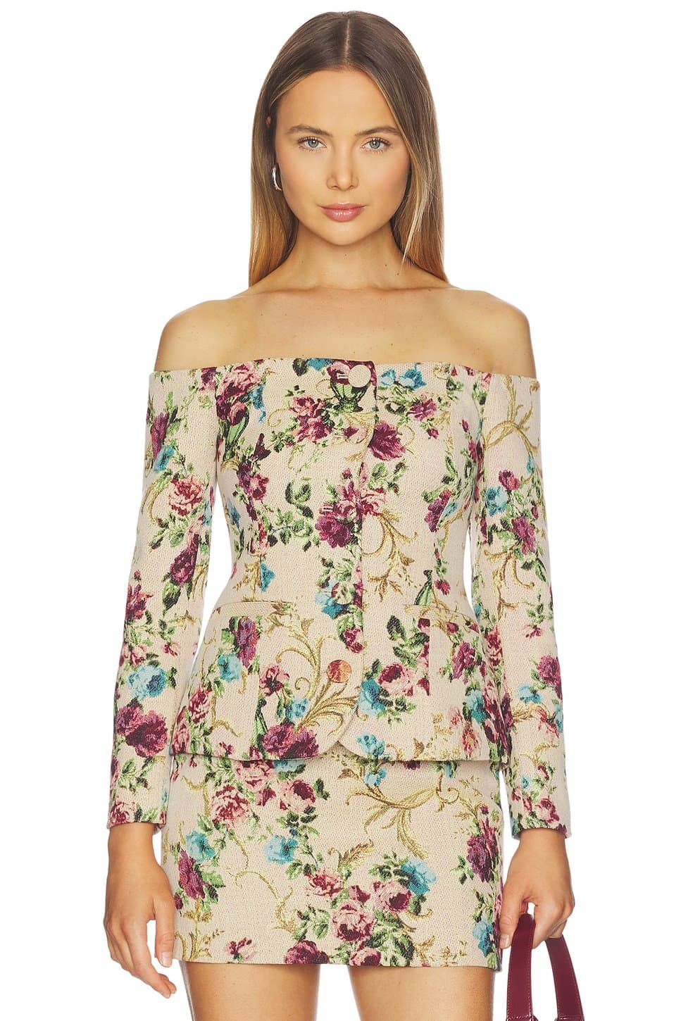 revolve Alice Off Shoulder Blazer