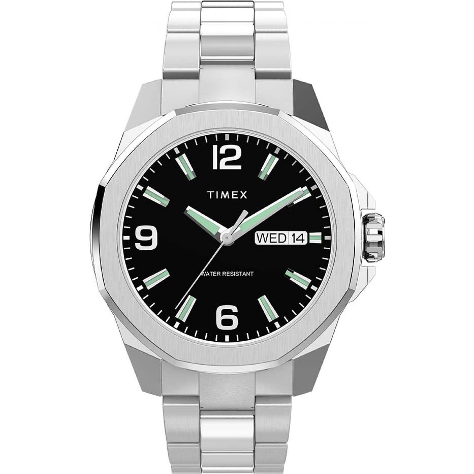 Timex Timex Men's TW2W92700 Essex 46mm Quartz Watch in Silver