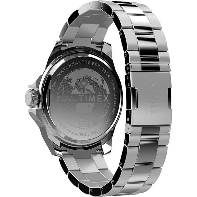 Timex Timex Men's TW2W92700 Essex 46mm Quartz Watch in Silver - 3