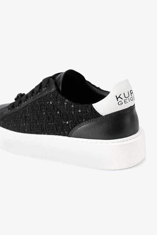 Kurt Geiger London Kurt Geiger London Men's 'Albion Sneaker' Trainers in Black - 3