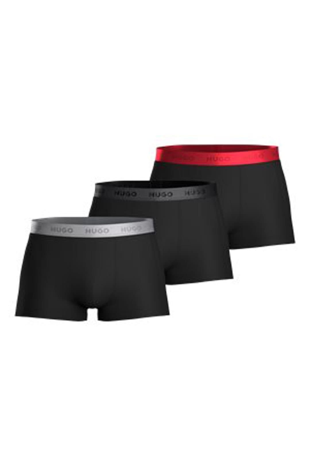 HUGO Hugo Men's Trunk Triplet Pack Black