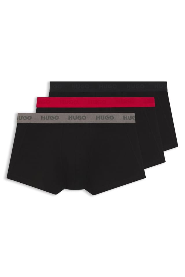 HUGO Hugo Men's Trunk Triplet Pack Black - 2