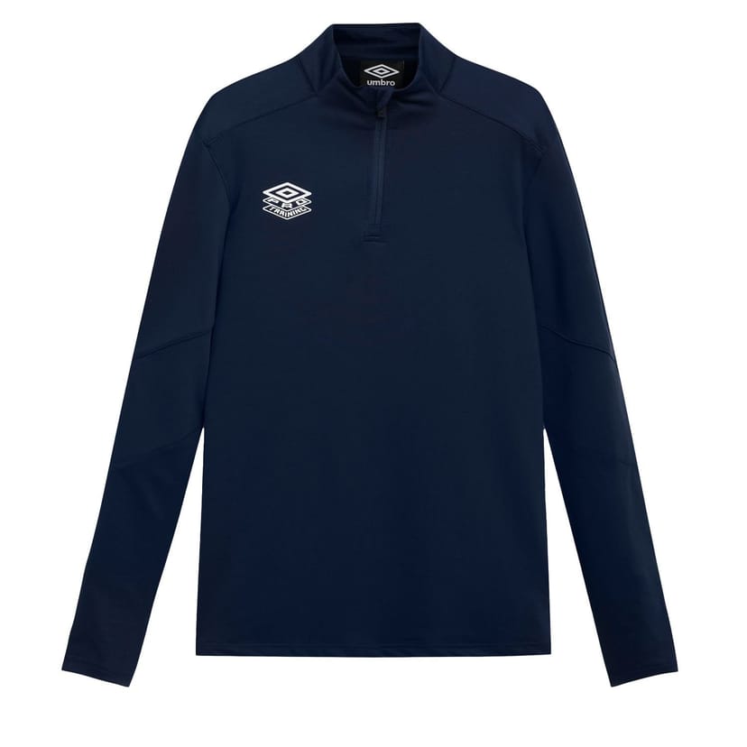 Umbro Umbro Men's Optimus Training Quarter Zip Midlayer in Navy - 1