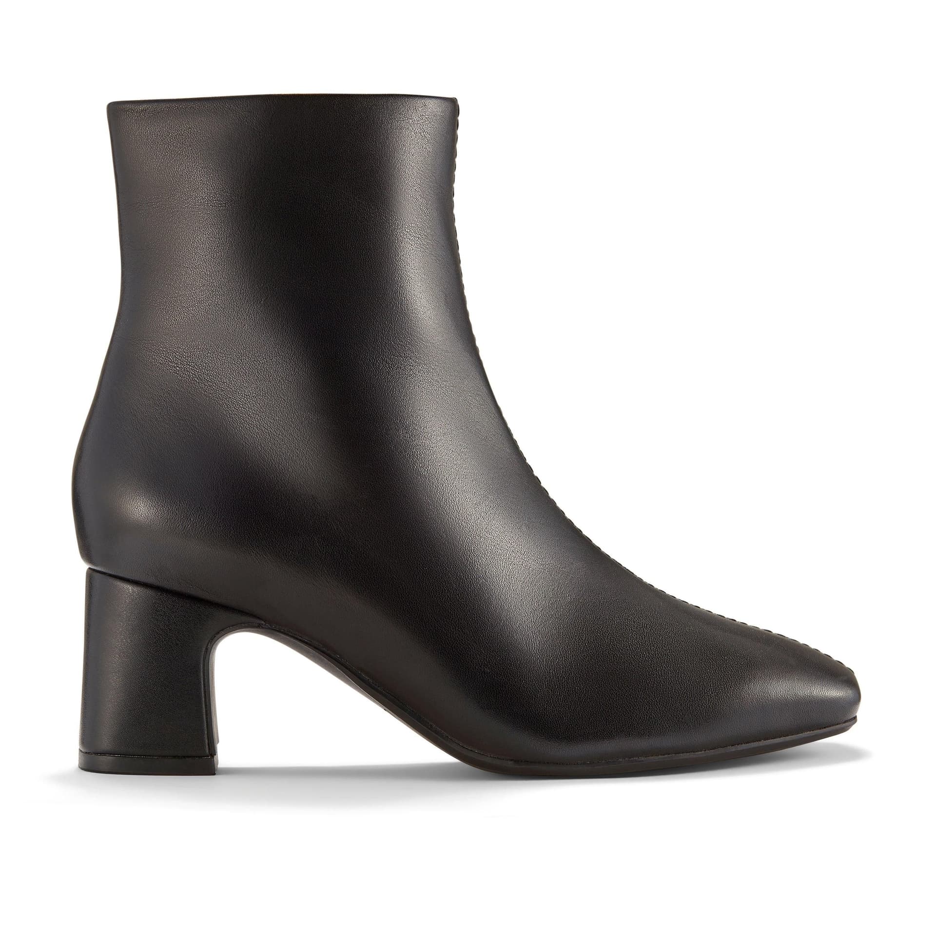 Clarks Clarks Women's Fernie Zip Black Leather Ankle Boots