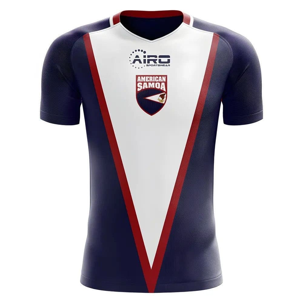 American Samoa American Samoa Men's Mens 2025-2026 Home Concept Football Shirt in Navy