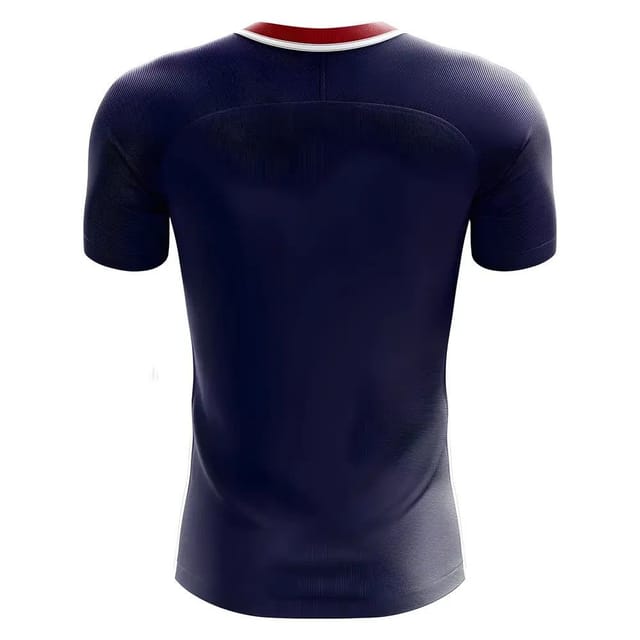 American Samoa American Samoa Men's Mens 2025-2026 Home Concept Football Shirt in Navy - 2