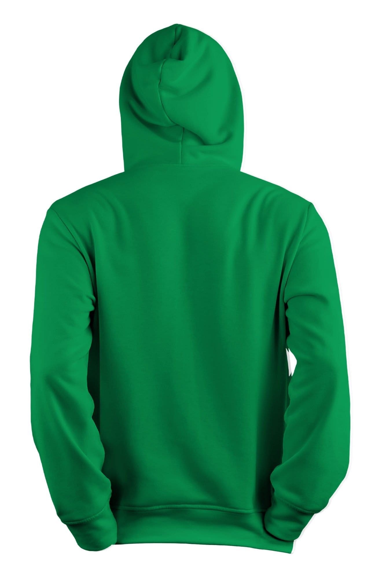 Bad Zebedee Bad Zebedee Men's Particle Dot Snowboarder Hoodie in Green - 4