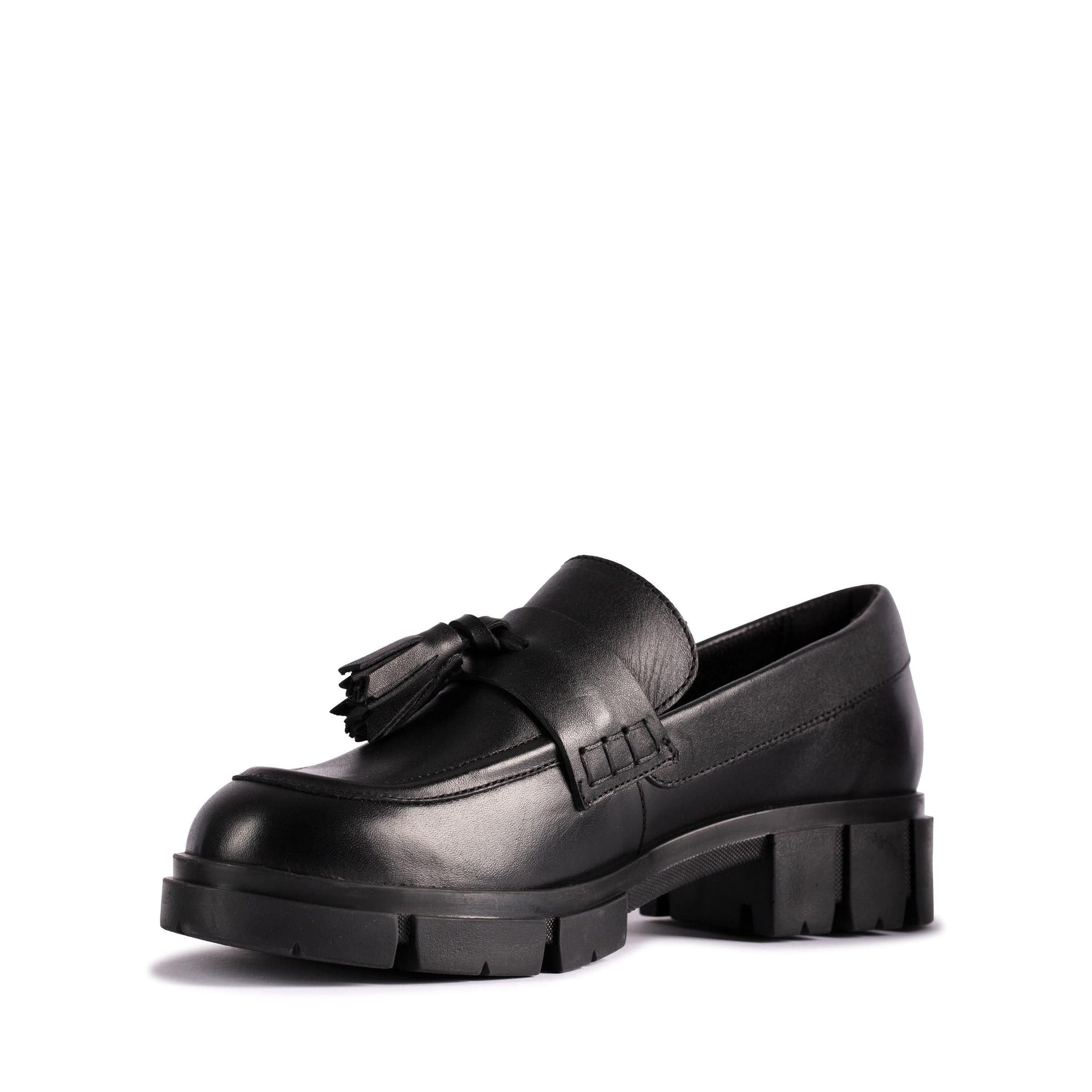 Clarks Clarks Women's Teala Loafer Black Leather Loafers, Slip Ons - 4