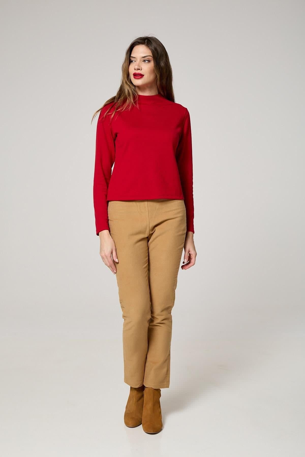 K-Win London K-Win London Camel Moleskin Trousers for Women
