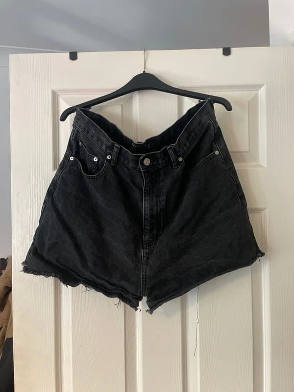 ASOS Design Black Denim shorts