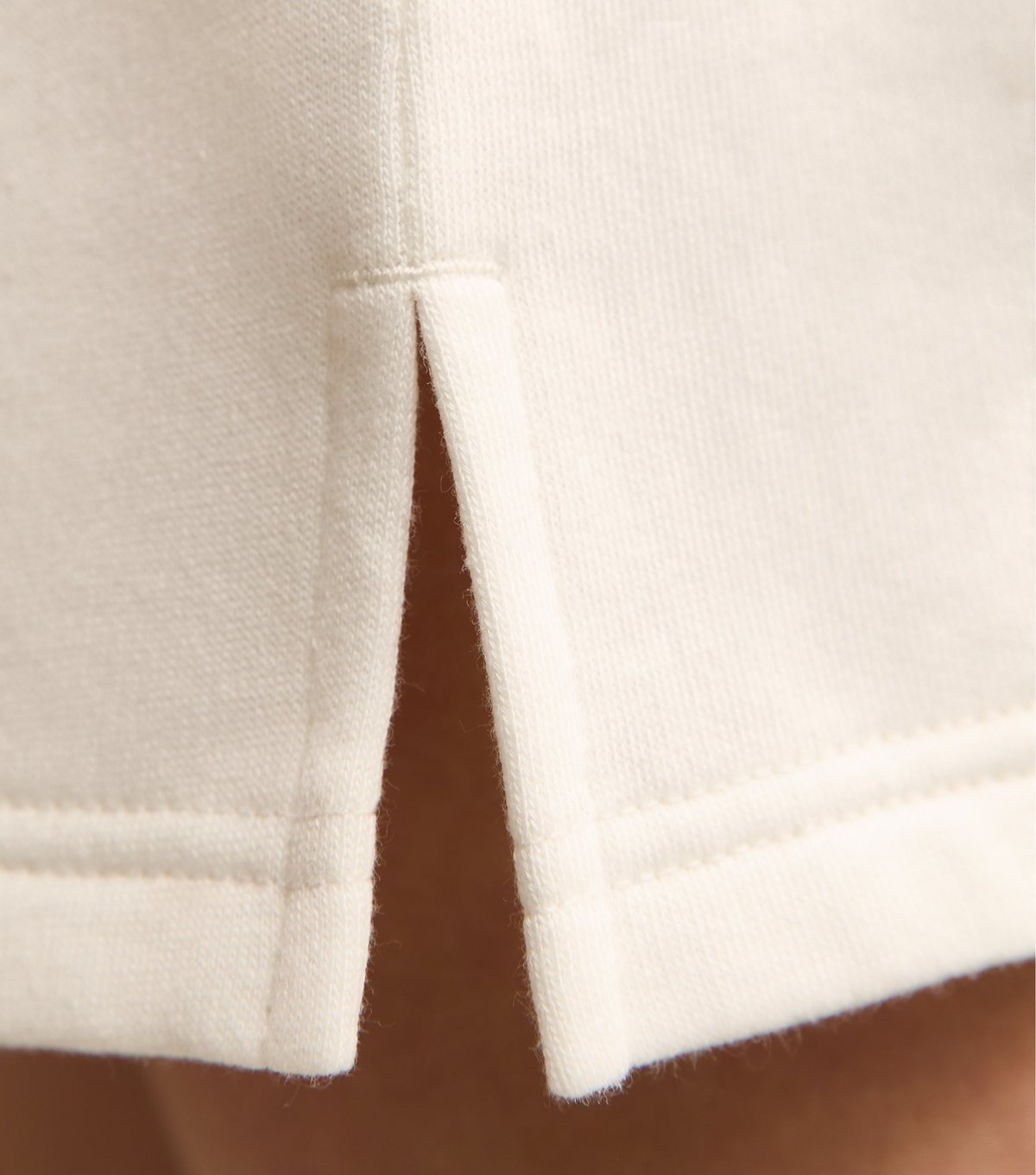 New Look Girls' Off White Side Split Running Shorts New Look - 4