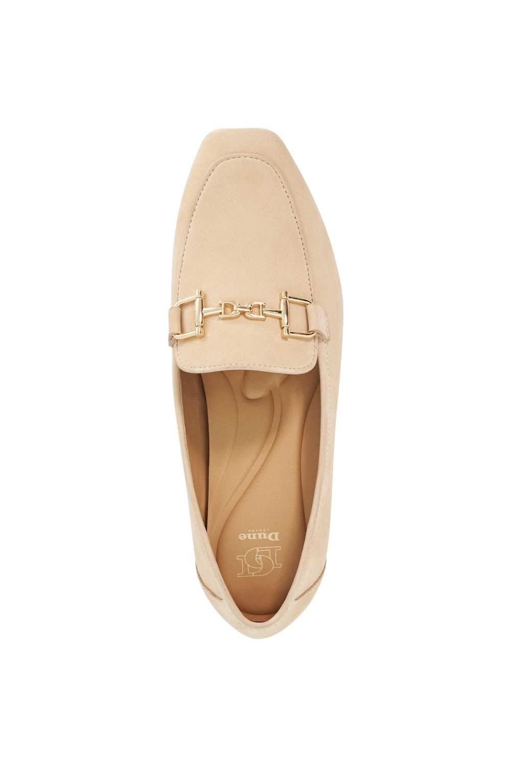 Dune London Dune London Women's 'Grained' Loafers in Natural - 4