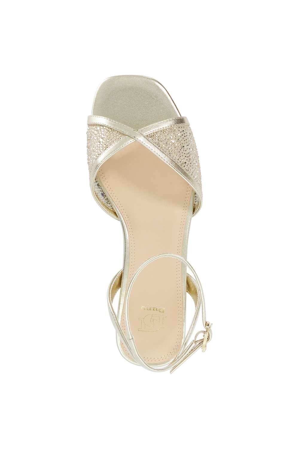 Dune London Dune London Women's 'Naxxos' Sandals in Gold - 4