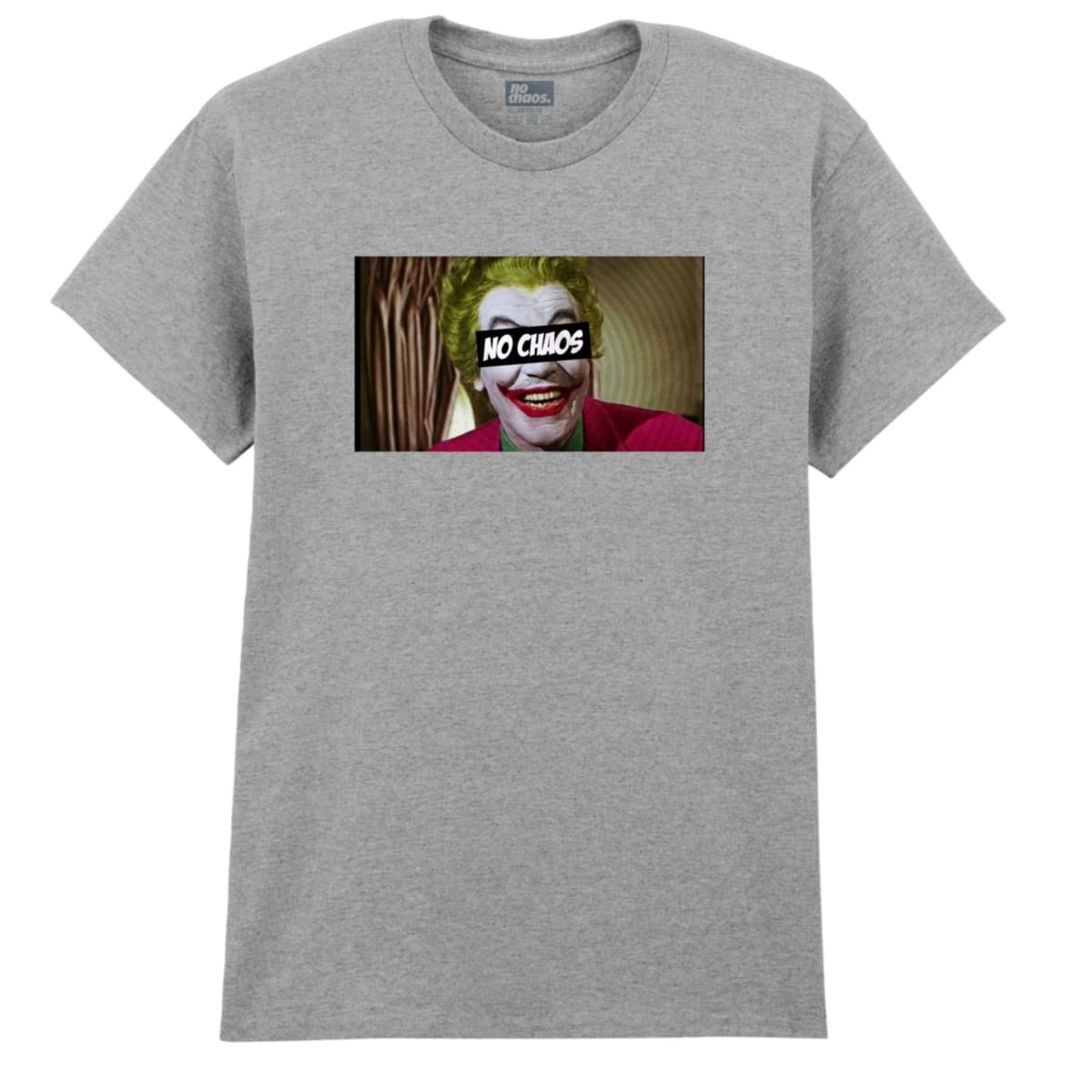 No Chaos No Chaos Men's You Joking Mate? T-Shirt in Grey - 1